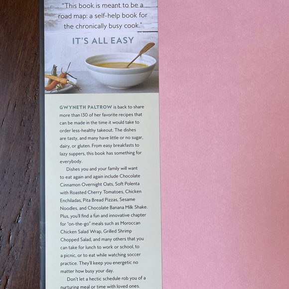Gwyneth Paltrow It’s All Easy Cookbook - Picture 4 of 4